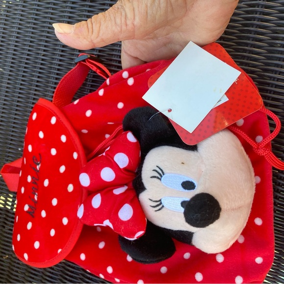 U.S. Gift Factory Minnie plush backpack - Picture 7 of 7